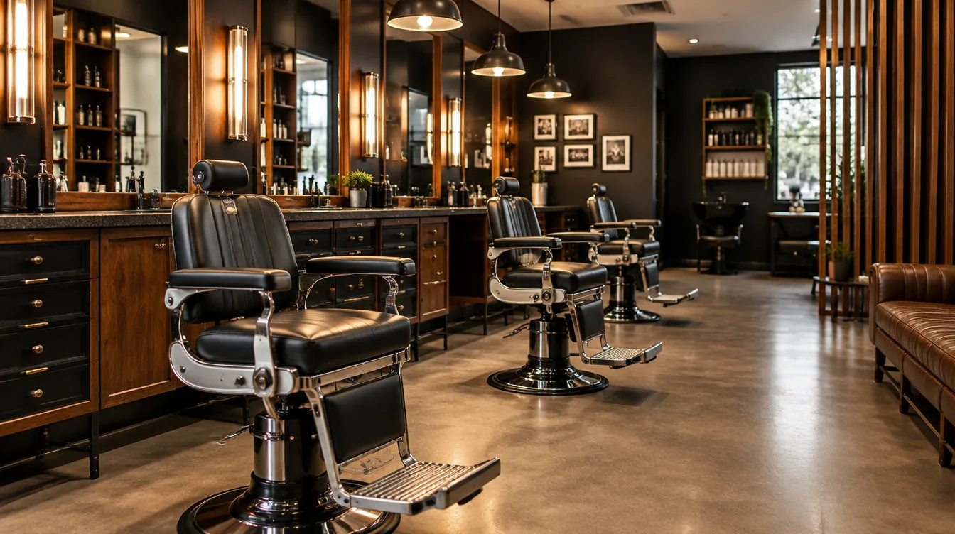 Web conceptual de una barbería